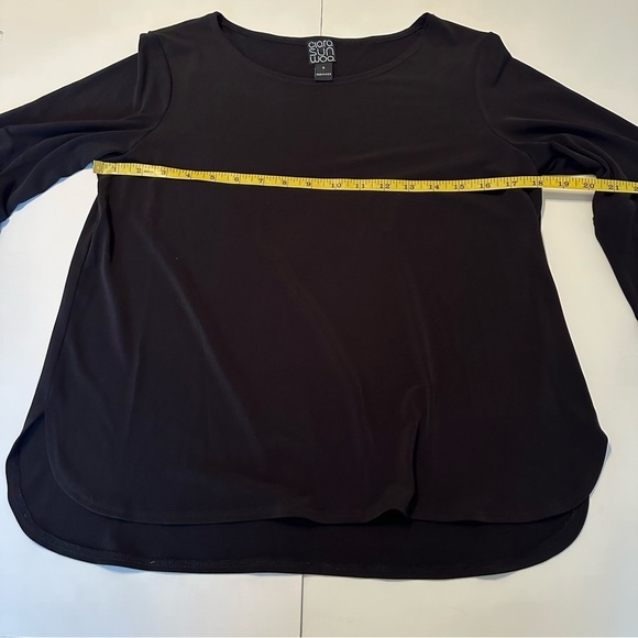 Clara Sun Woo Tie Ruffle Sleeve Knit Top - Small - Picture 8 of 10